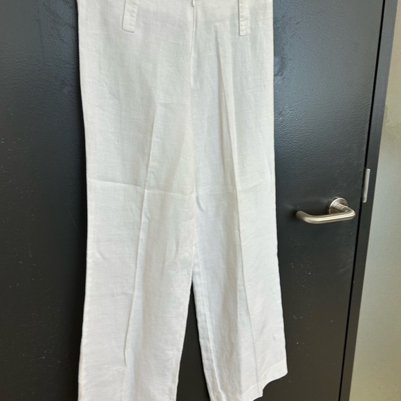Alizia Amanti NWOT size 8 (see measurements!) Linen wide legged pants - Picture 3 of 12